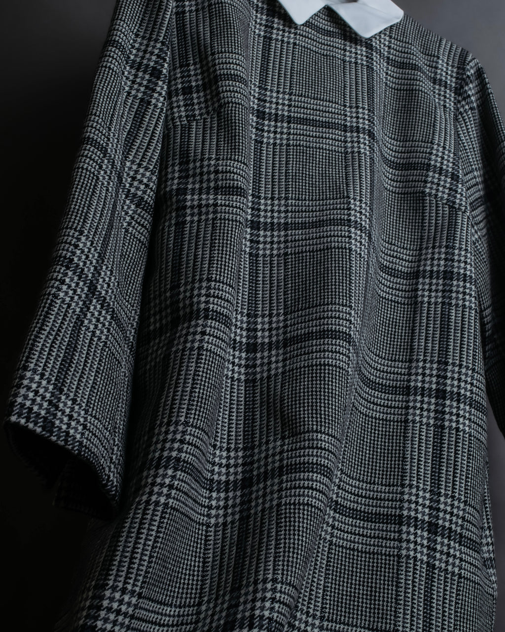 "MACKINTOSH" Glen check pattern straight line dress