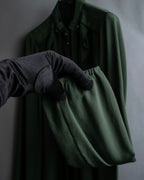 "GUCCI" Tab design bowtie blouse