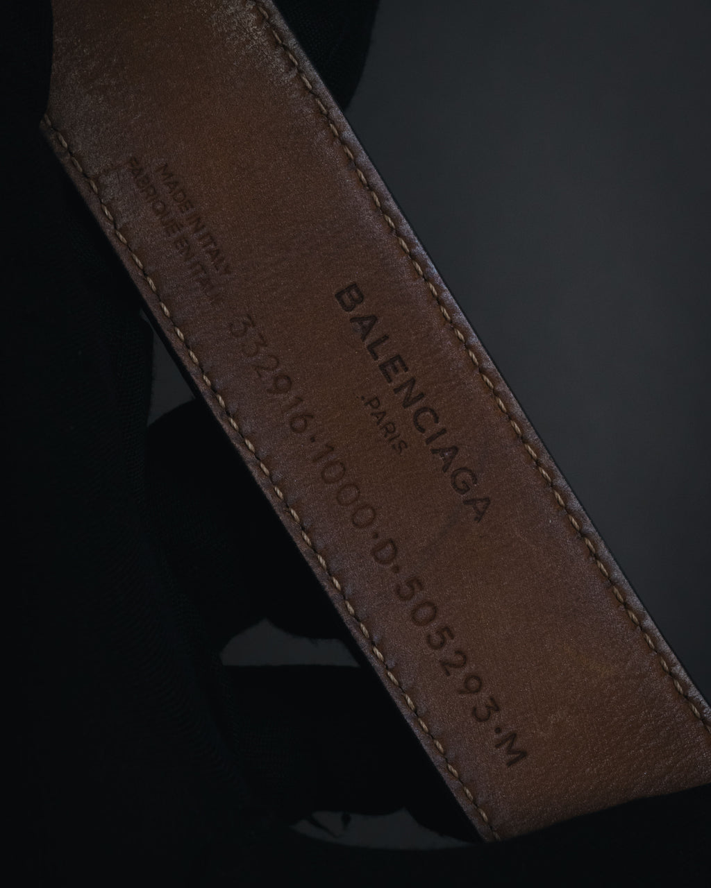 "BALENCIAGA" 2014-2016 Turn-lock leather bracelet