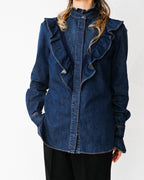 Stella McCartney/ Frill Designed Denim Shirt