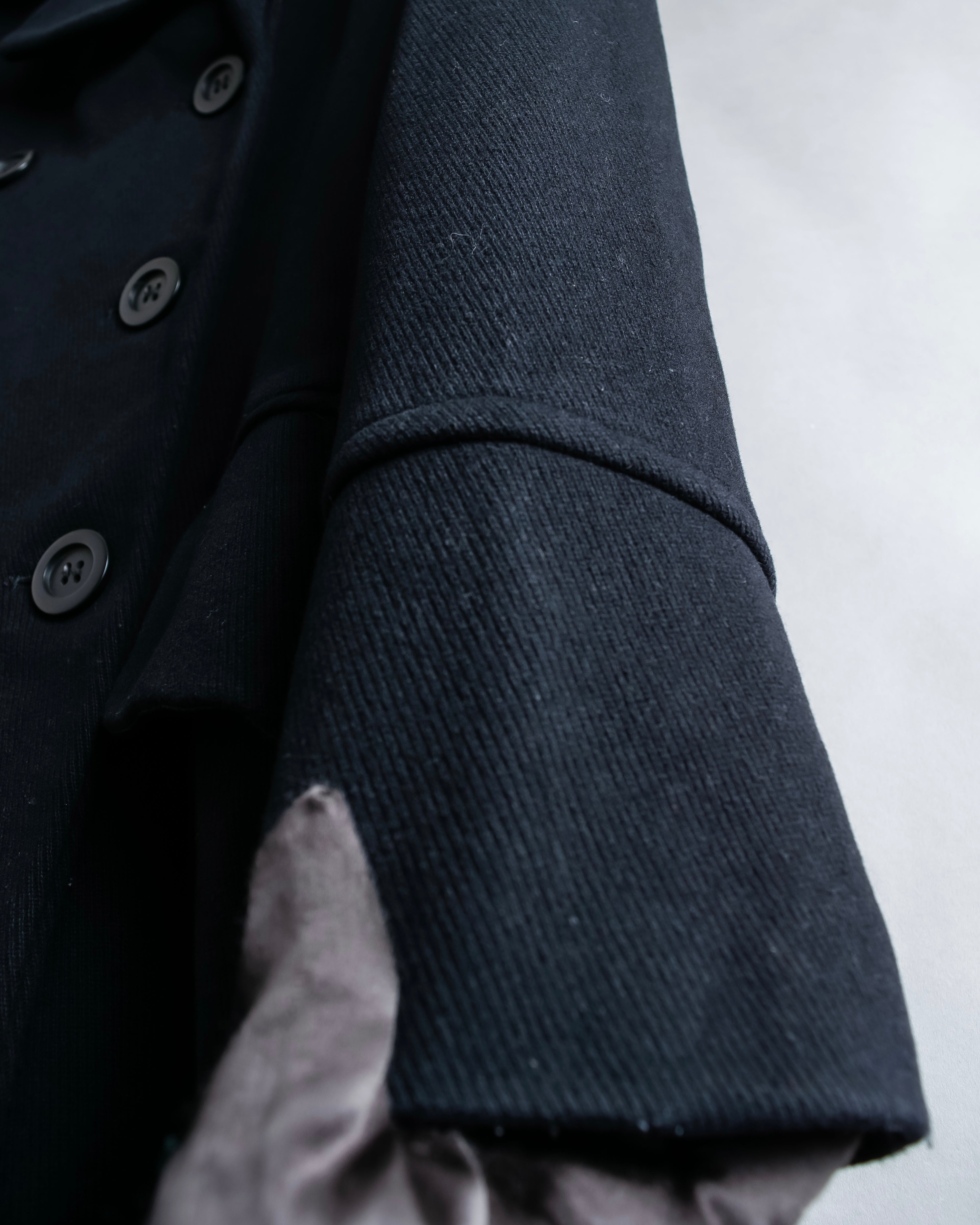 "DOLCE &amp; GABBANA" Maxi length double breasted chesterfield coat