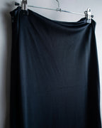 "GUCCI" Maxi-length glossy rayon skirt