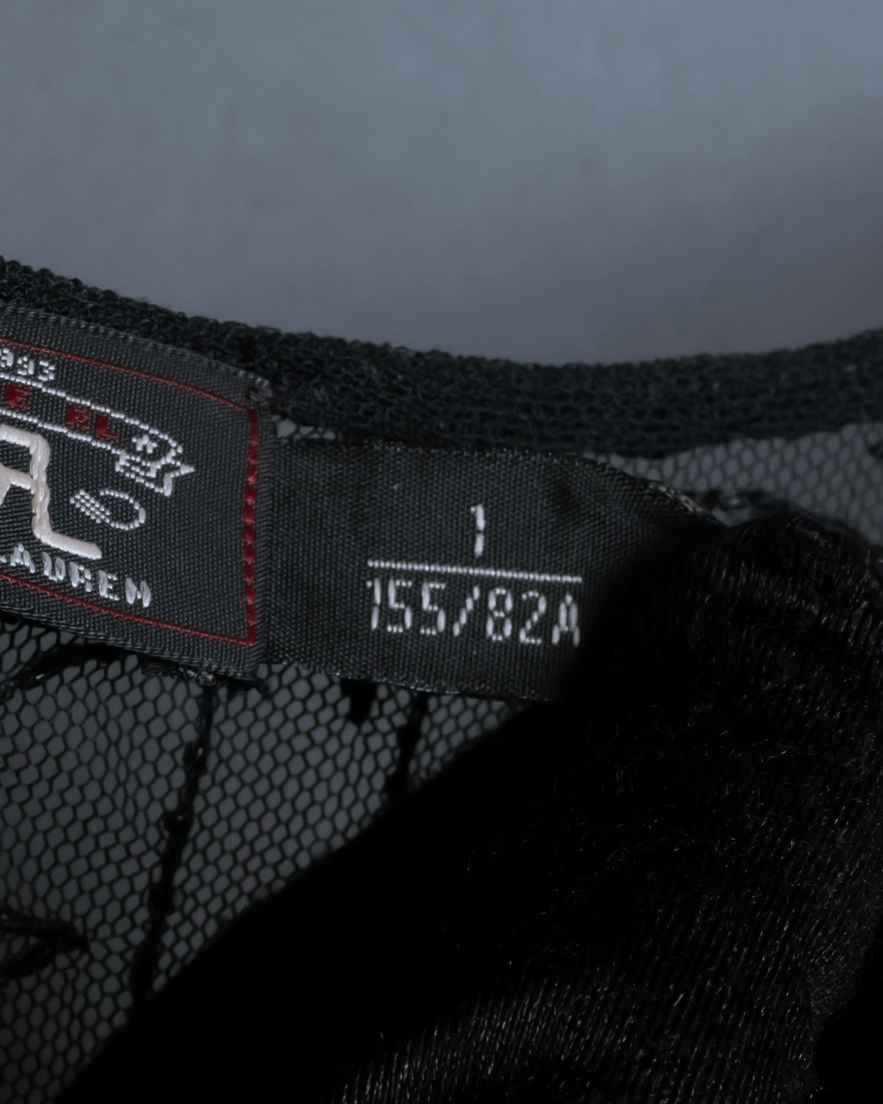 "RRL Ralph Lauren" Sequined beaded plant motif tulle sleeveless dress