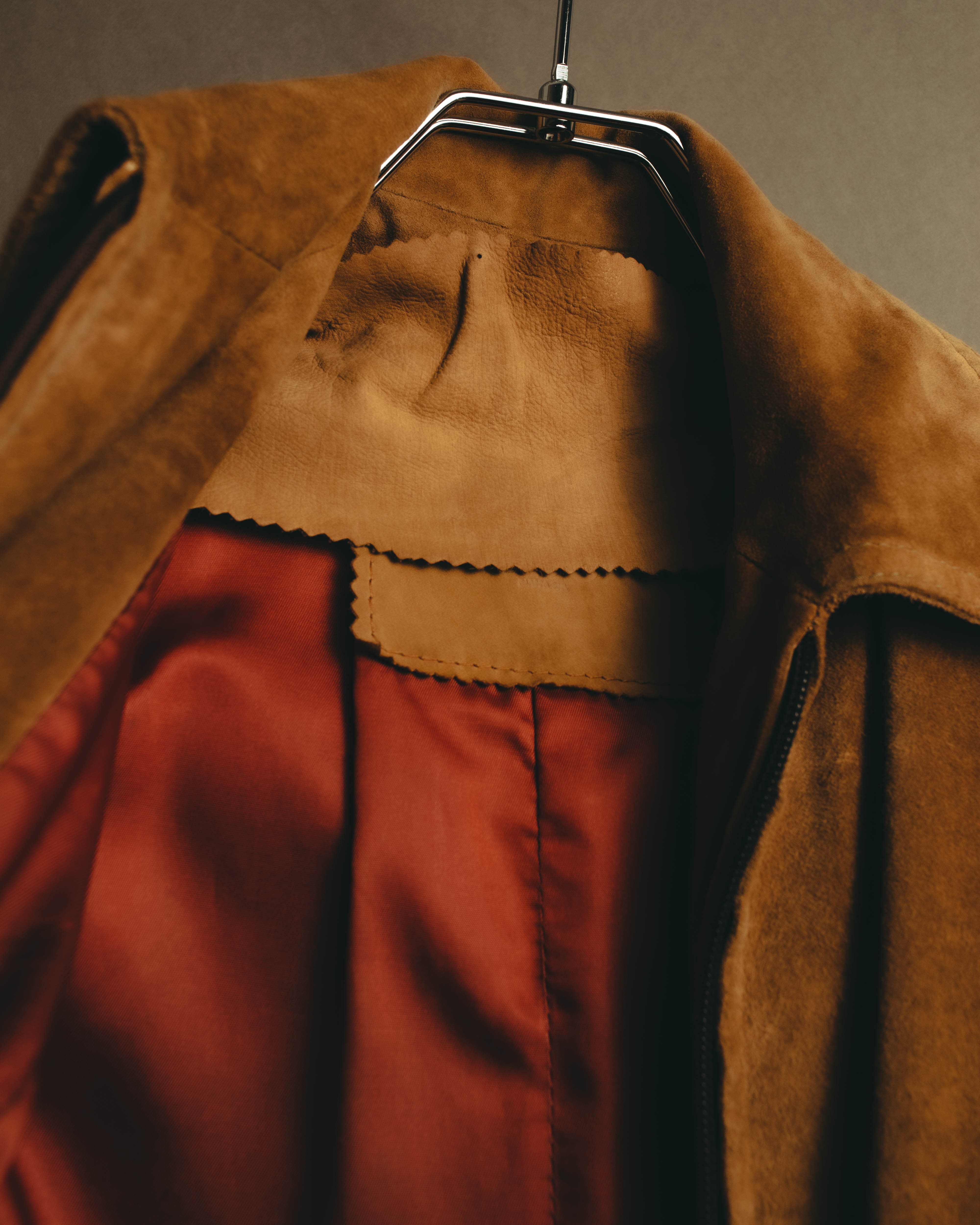 70〜80's GUCCI ジャケット GUCCI (グッチ) - スエード ボンバージャケット - ブラウン - 32 - 70s