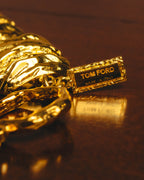 -SPECIAL- “TOM FORD” 2023-24 Moon nugget sculptural toggle bracelet