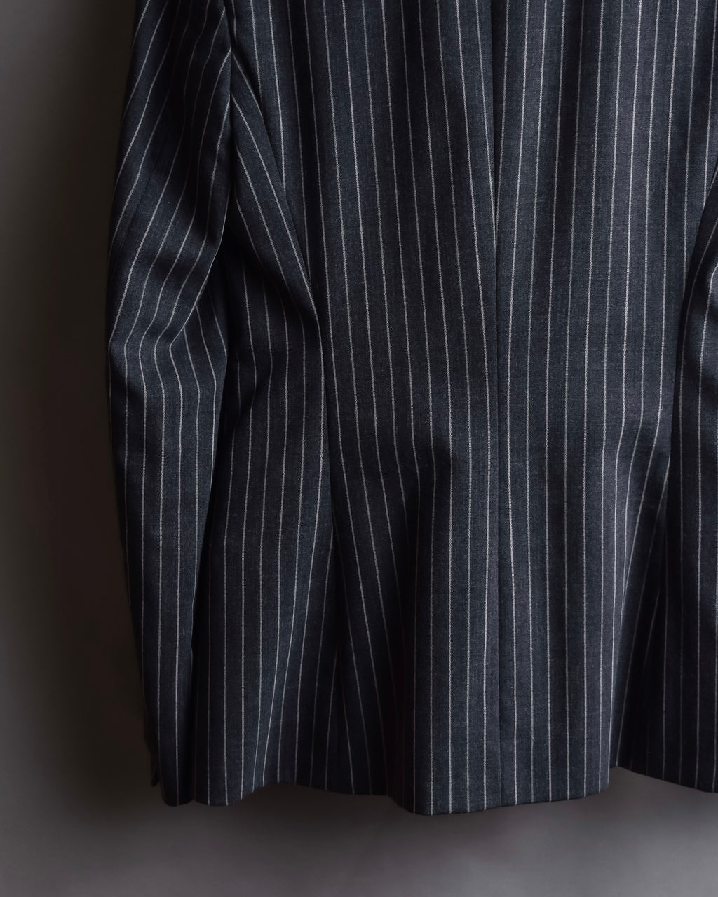 "Dolce & Gabbana" White striped shaped tailored jacket