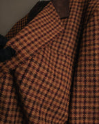 “Christian Dior Monsieur” 80’s-90’s houndstooth wool tailored jacket
