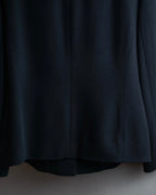 "BURBERRYS" Short length concealed tailored jacket