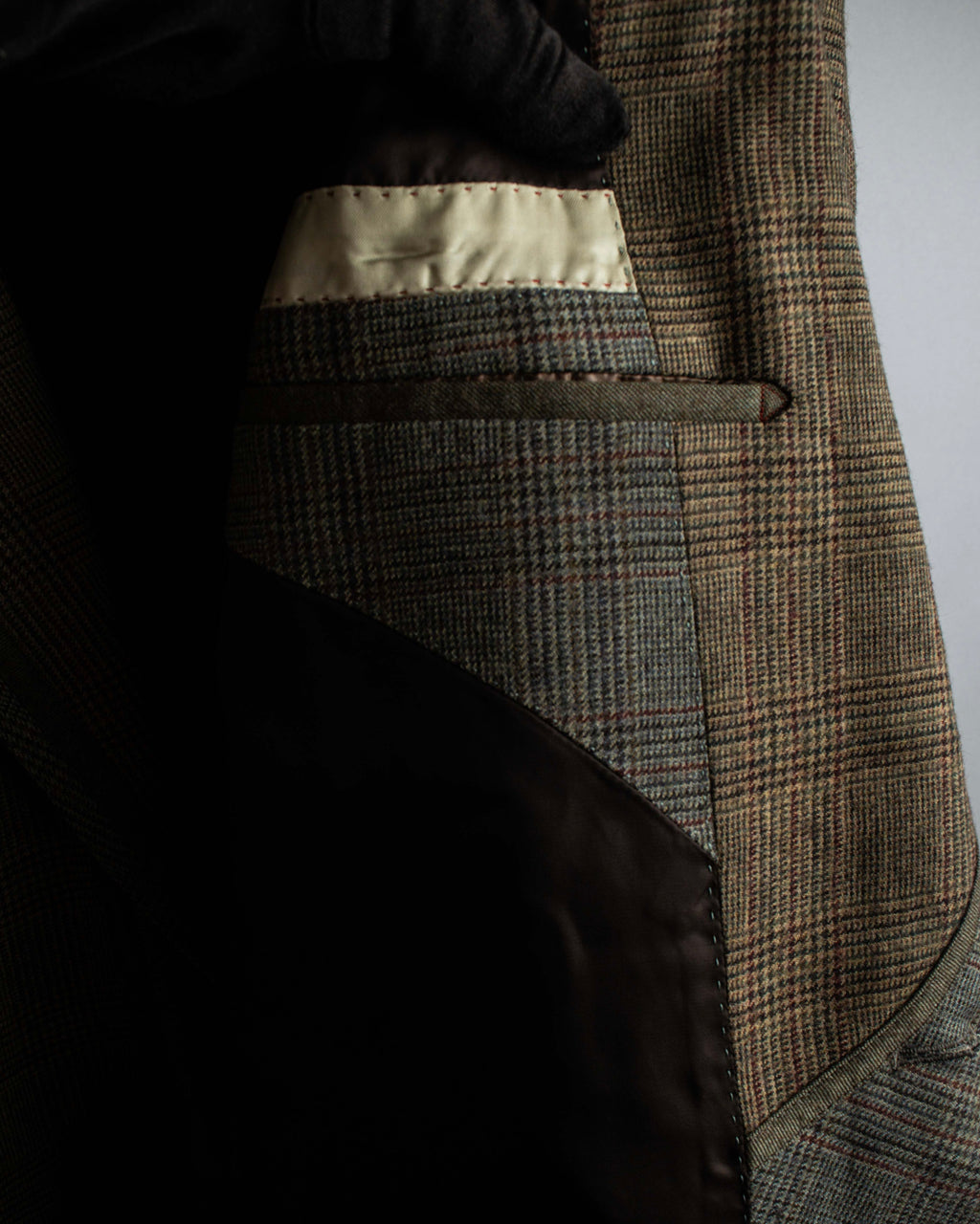 "PAUL SMITH" Flaming detail glen plaid set up