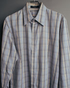 “VIKTOR & ROLF Monsieur” 00’s-10’s checked cotton dress shirt