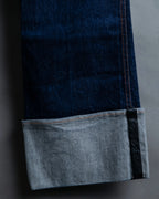 "BOTTEGA VENETA" Wide straight silhouette fisherman denim pants