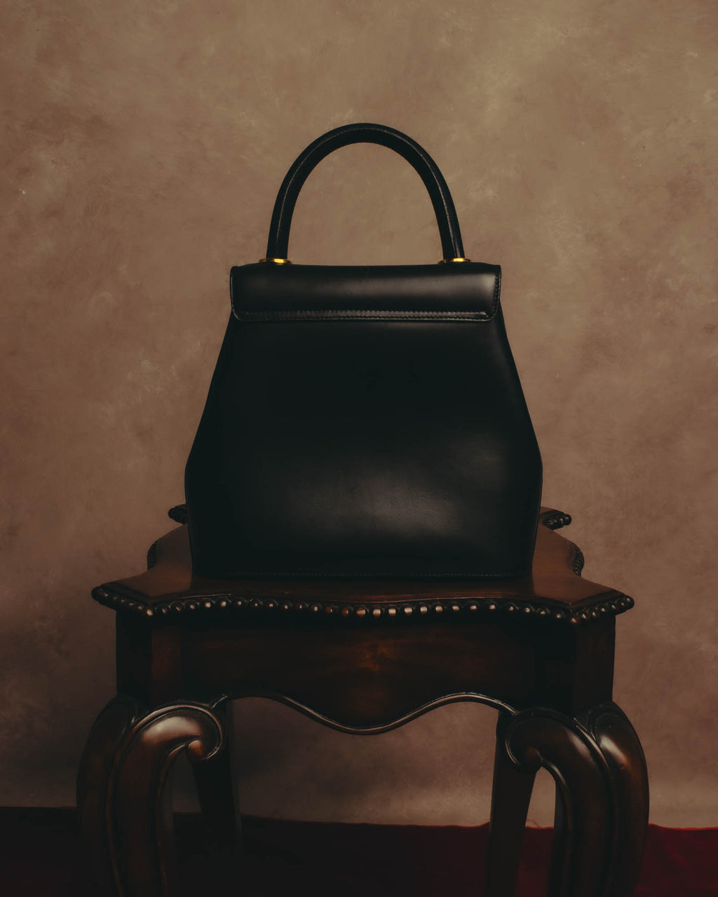 "Salvatore Ferragamo" 90's-00's Elegant leather 2 way handbag
