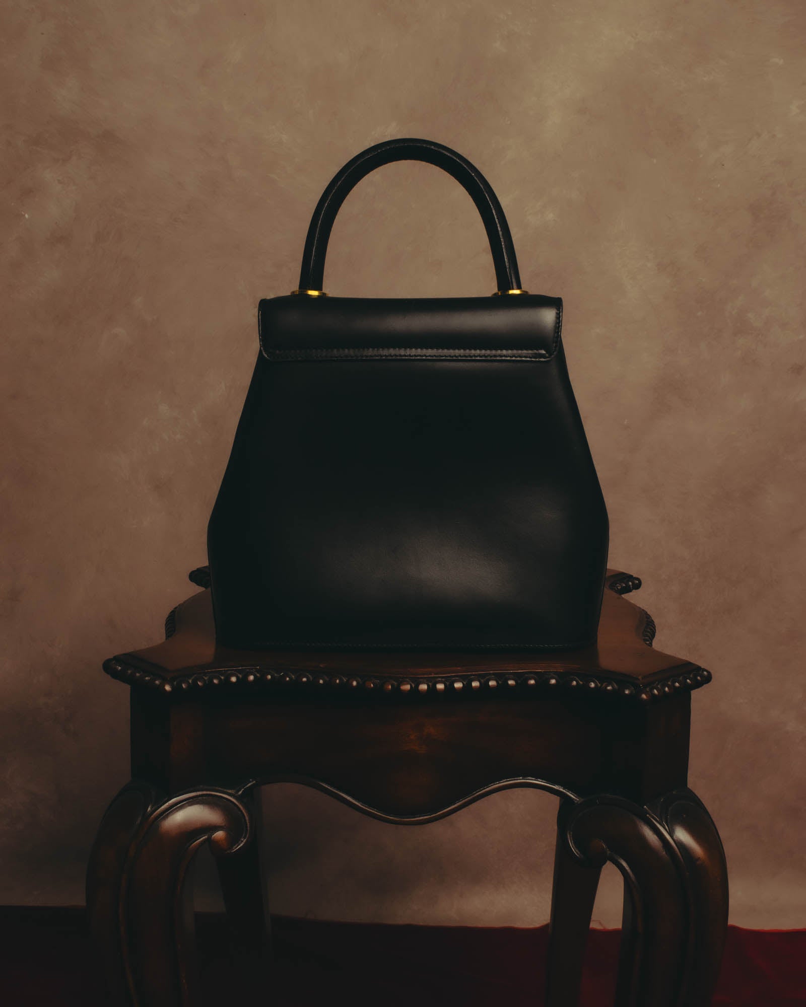 "Salvatore Ferragamo" 90's-00's Elegant leather 2 way handbag