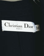 -SPECIAL- “Christian Dior” 2017 AW Navy double breasted A line long coat