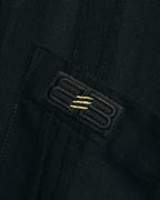 "BALENCIAGA" 80's-90's Textured linen blend shirt