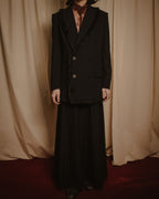 –SPECIAL– "Christian Dior"
98SS fringed peak lapel double breasted jacket