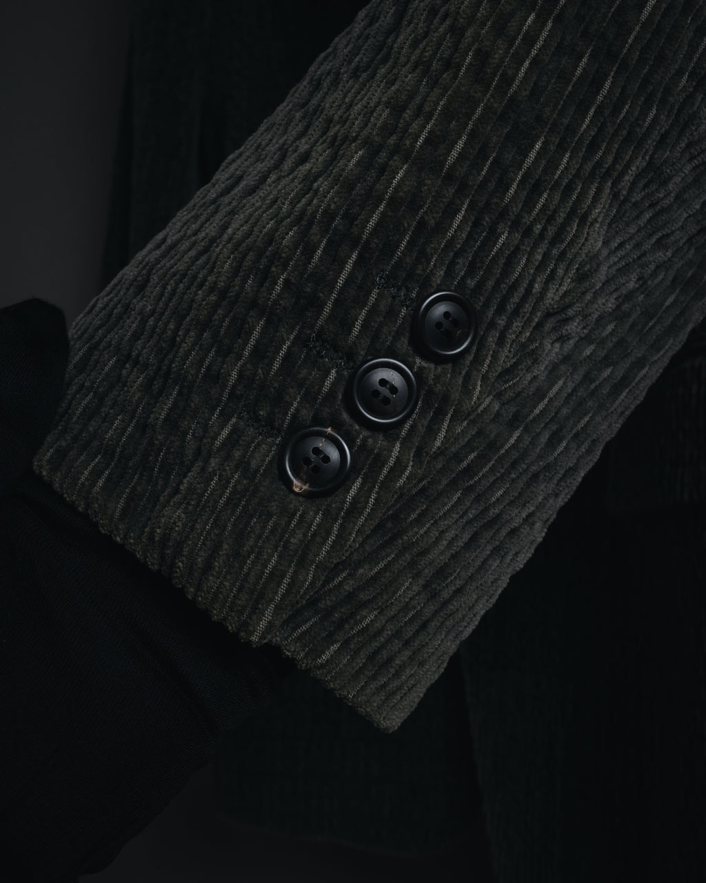 –SPECIAL– "ISSEY MIYAKE MEN" 98AW garment-pleated cotton tailoring set-up