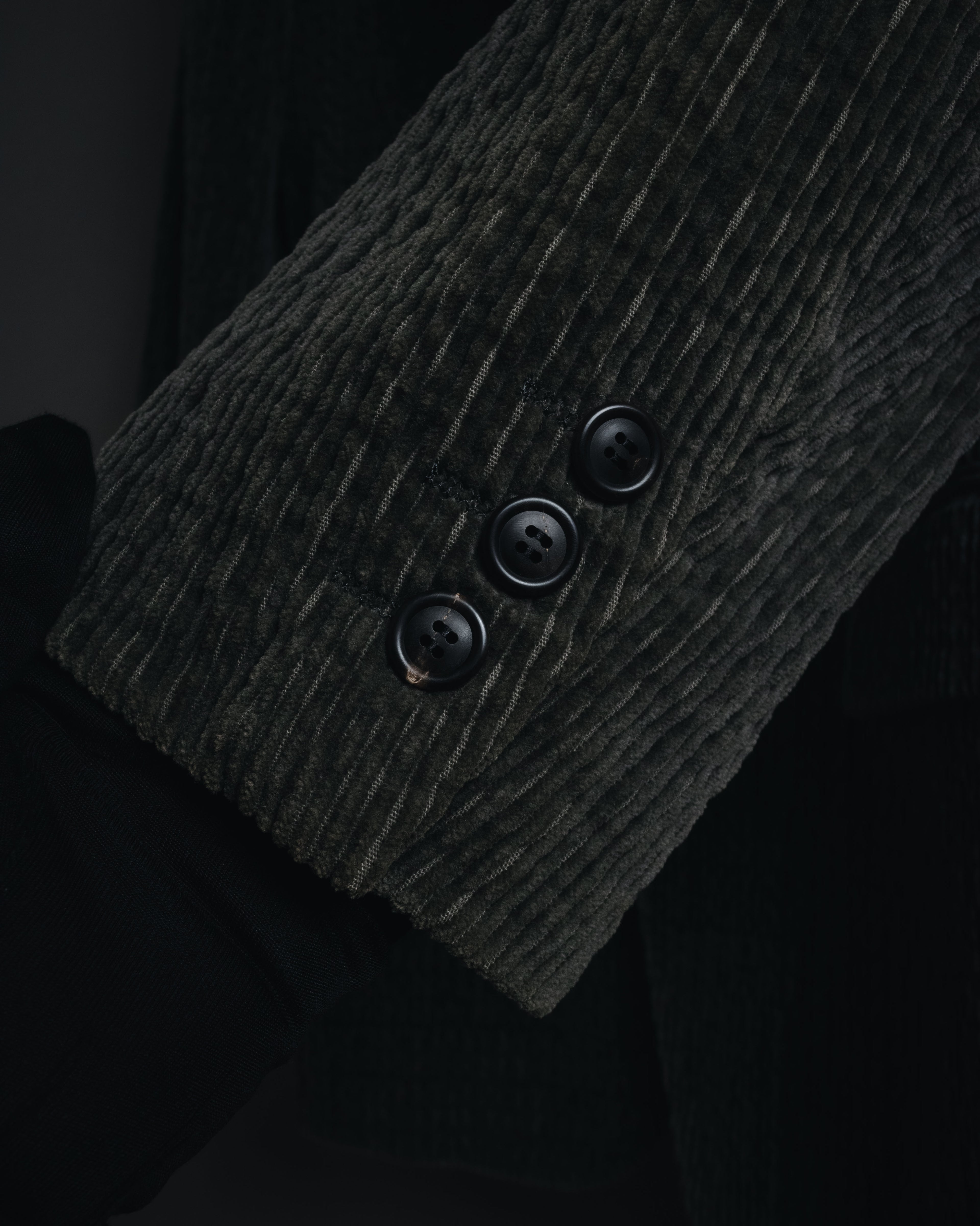 –SPECIAL– "ISSEY MIYAKE MEN" 98AW garment-pleated cotton tailoring set-up