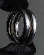"HERMES" Vertige polished silver 925 ring