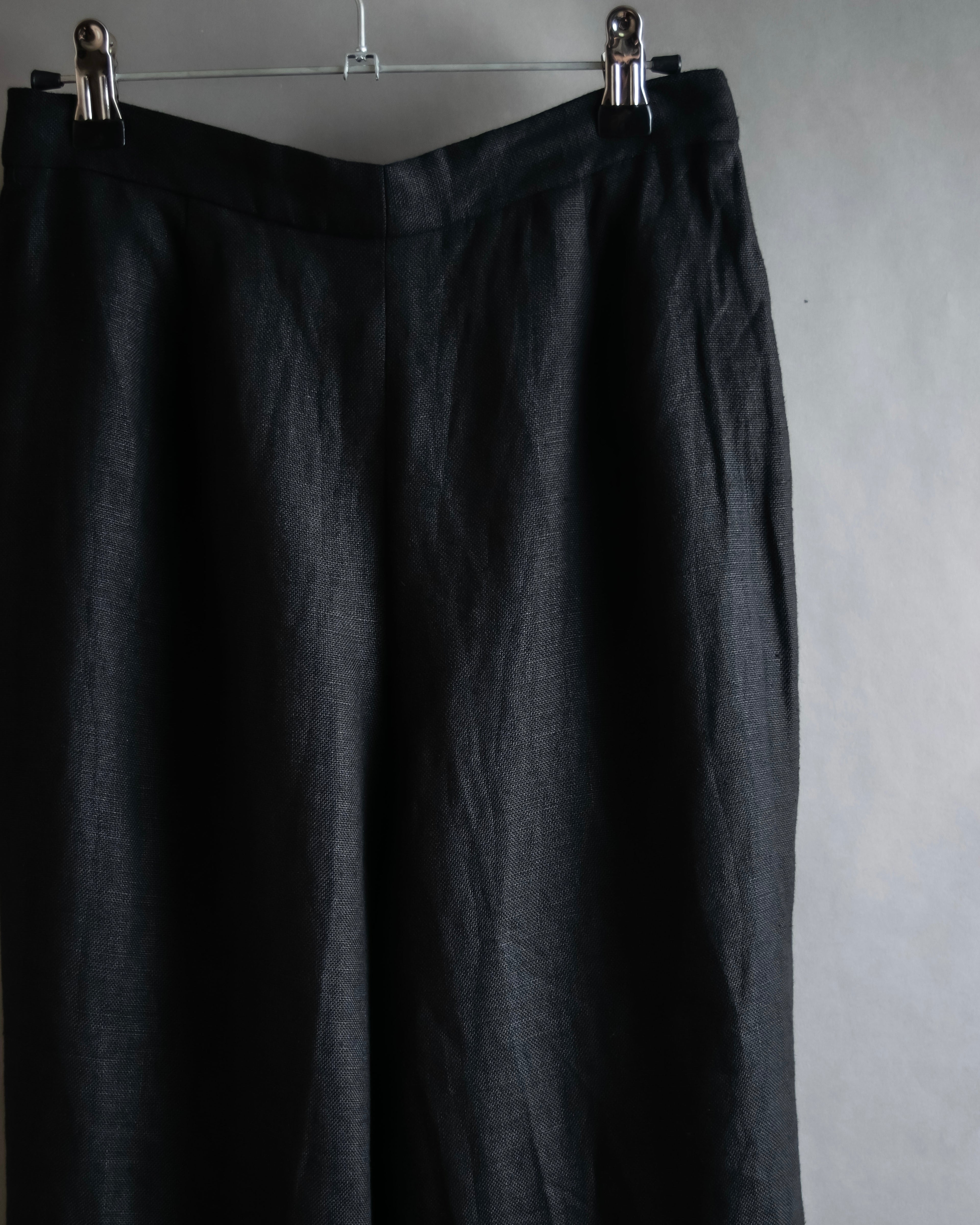 "Vintage beautiful wrinkles wide slacks"