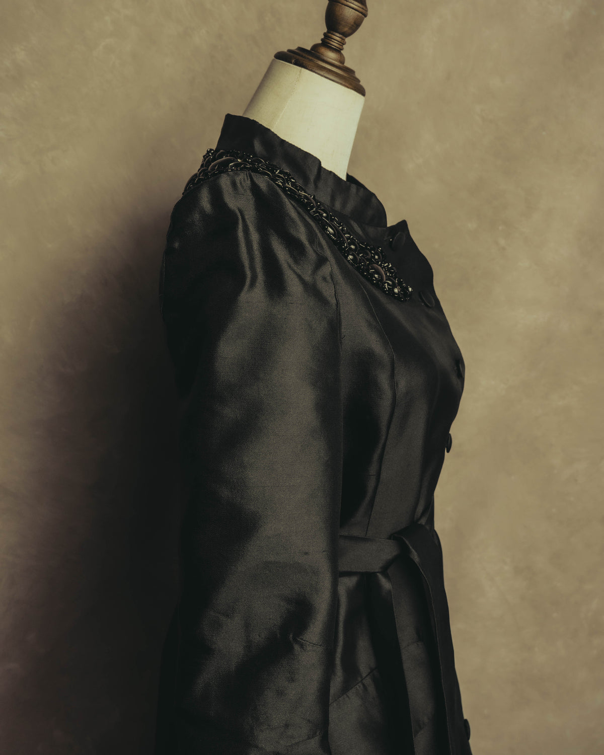 "CELINE" 00's Embellished silk coat