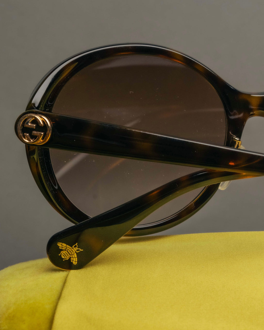 "GUCCI" 2010's Tortoiseshell oversized sunglasses