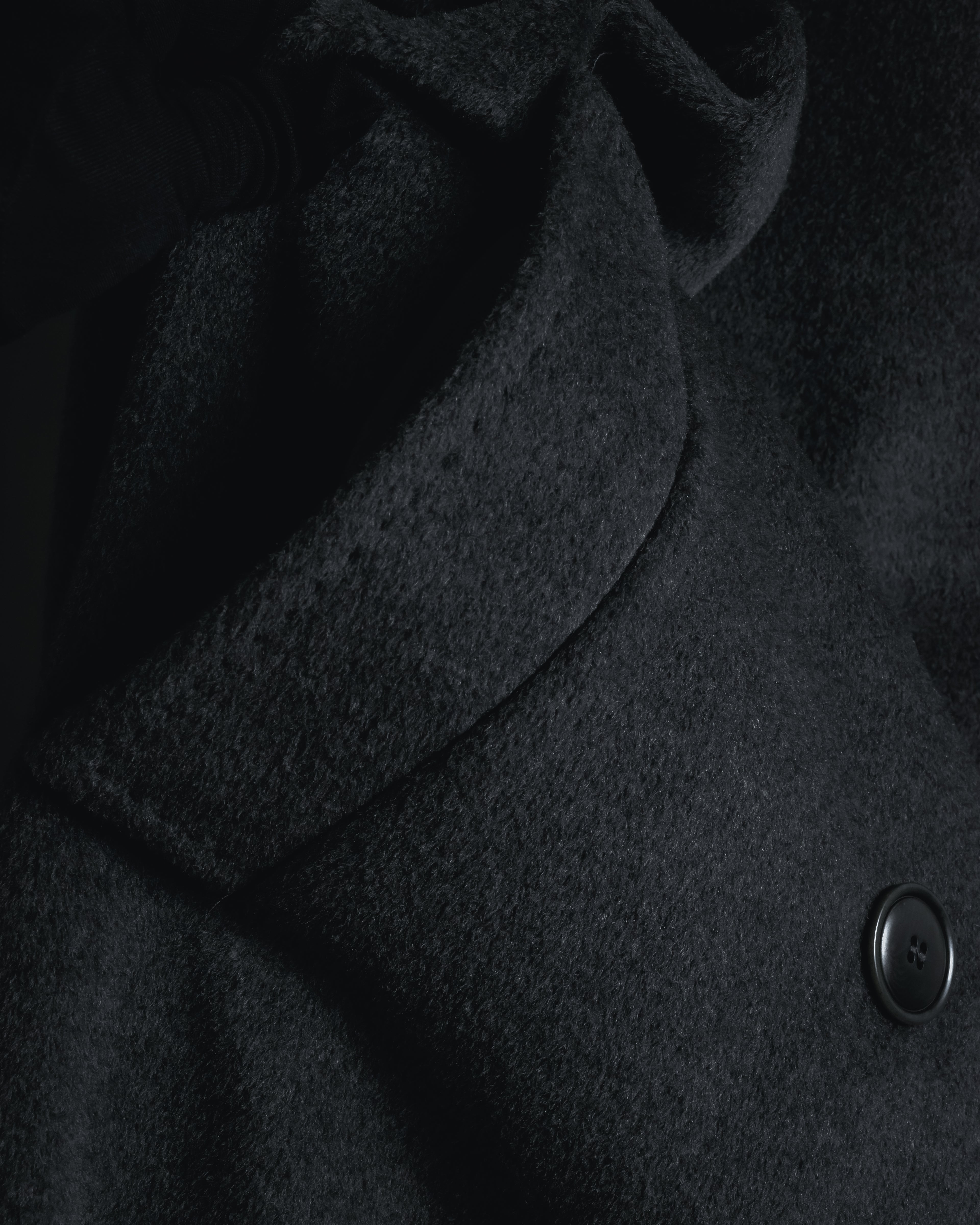 "MARINA RINALDI" Double-breasted minimal over coat