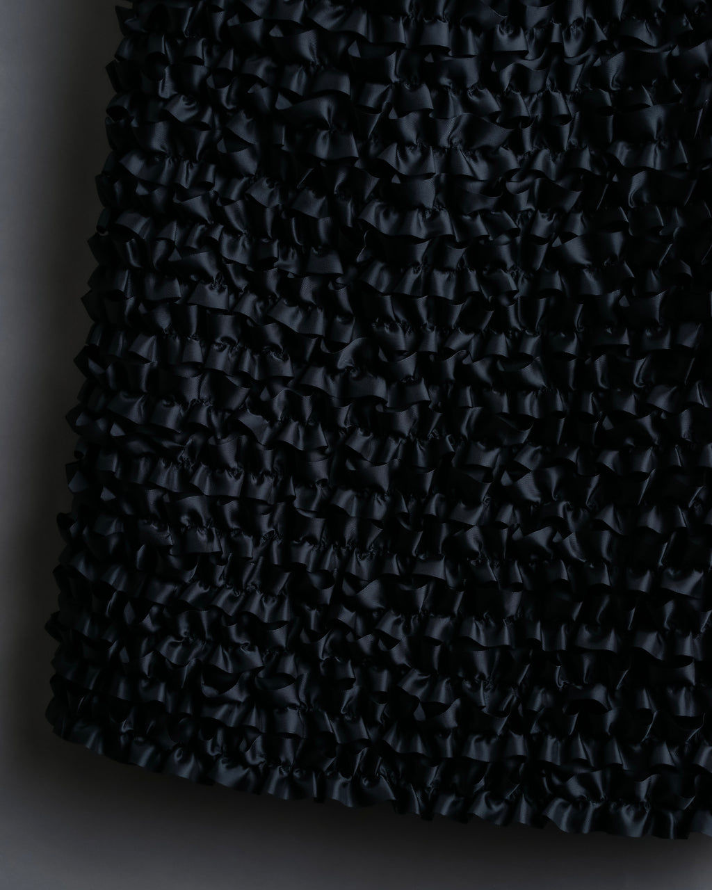 “tricot COMME des Garçons AD1999" Ribbon designed long skirt