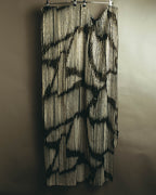 -SPECIAL- “GUCCI” 00’s-10’s Metallic printed sheer stole