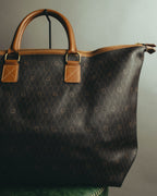 "Christian Dior" 70's-80's Honeycomb travel bag