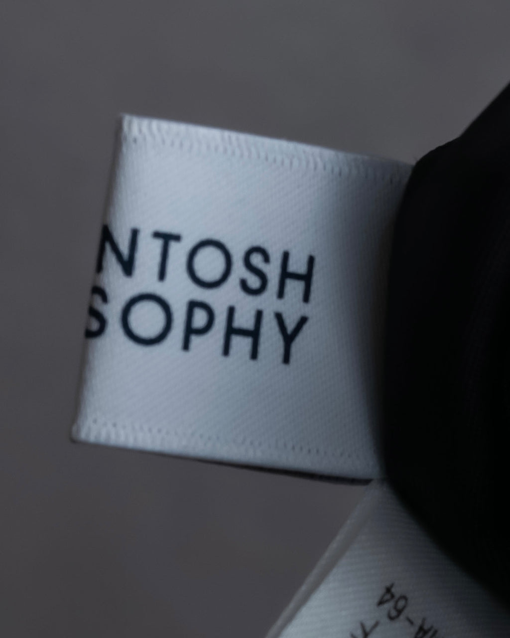 "MACKINTOSH" Glen check pattern straight line dress