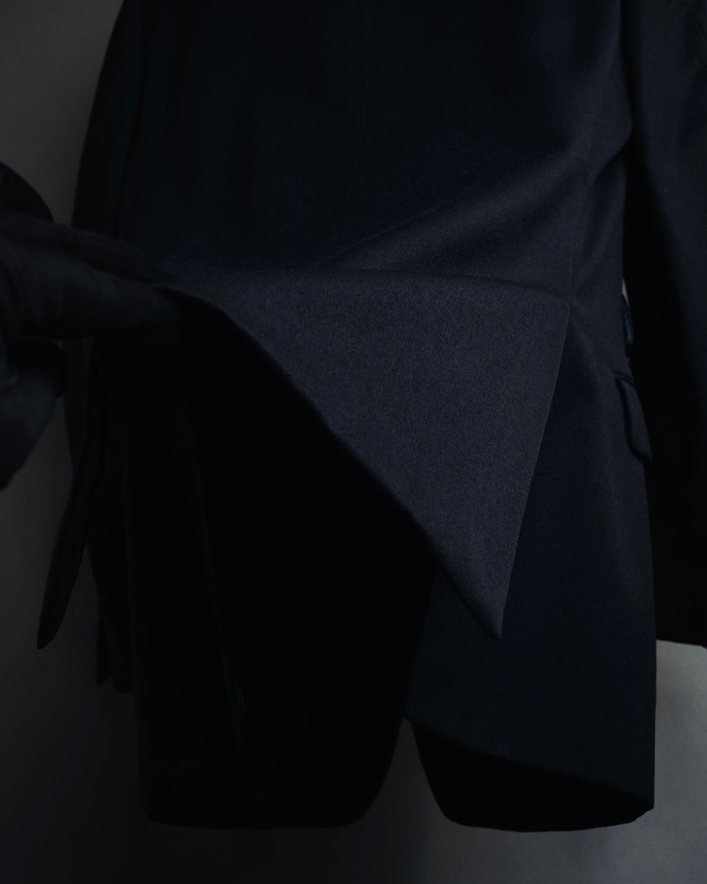 "GUCCI" 90’s-00’s Cashmere blend minimalist three button suit set