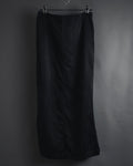 "DRIES VAN NOTEN" 10’s cupro-cotton satin long skirt