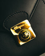 "Salvatore Ferragamo" 80's-90's Classic calf leather wallet