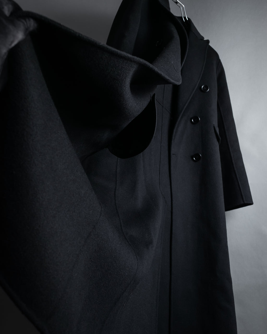 "S Max Mara" 21AW Structured double-breasted long chester coat