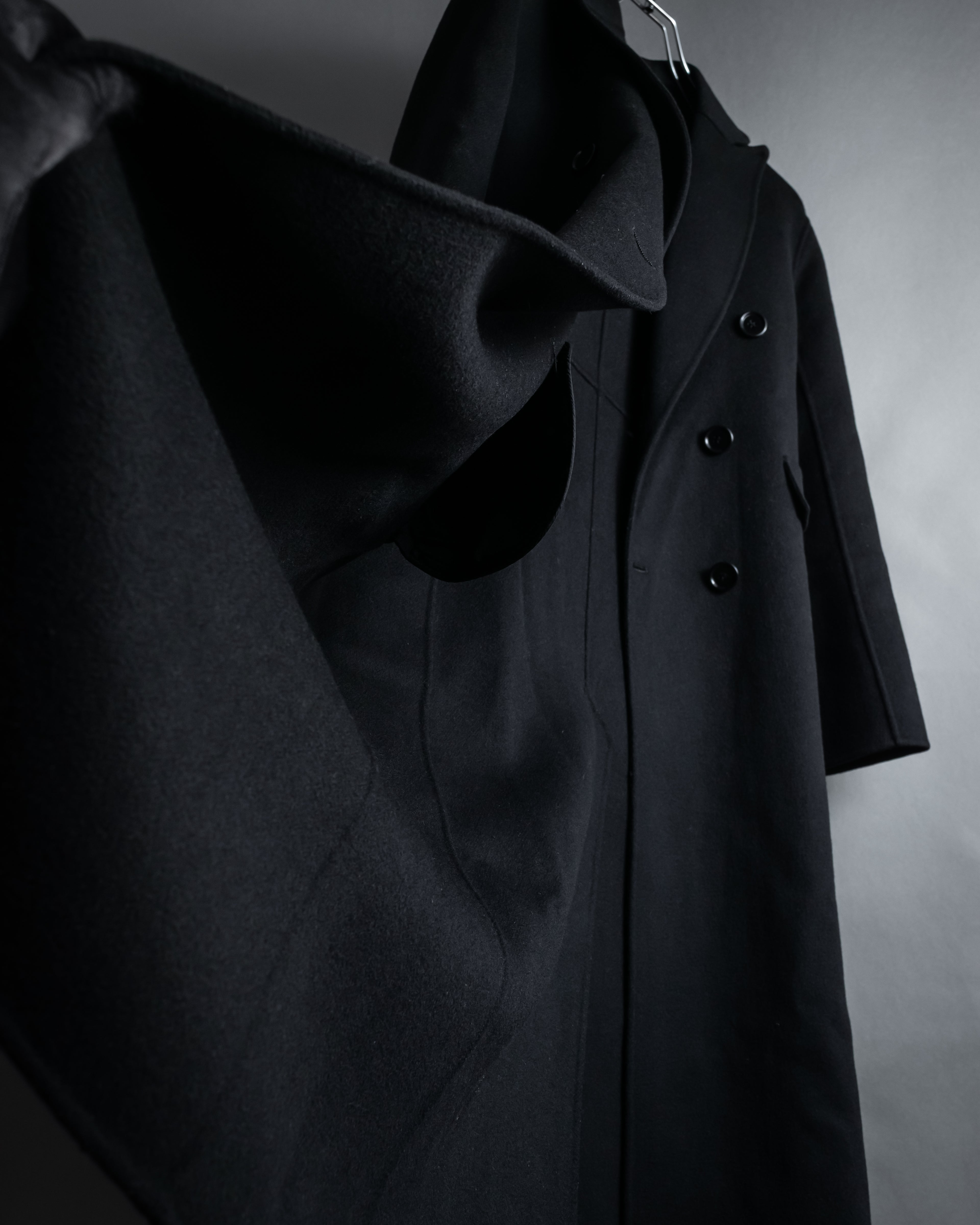 "S Max Mara" 21AW Structured double-breasted long chester coat