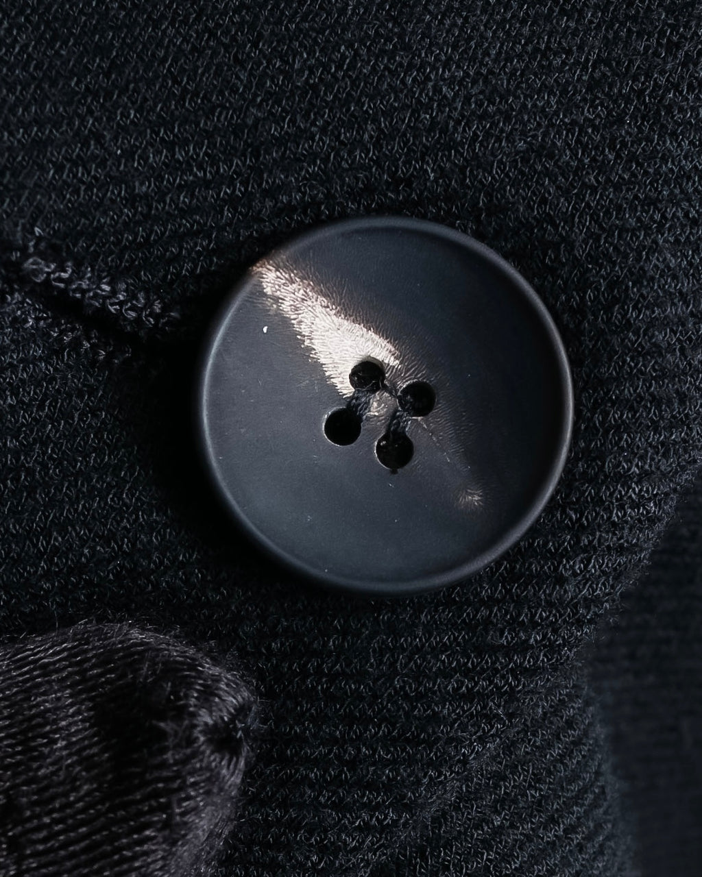 "HELMUT LANG" Zipper design sharp angle cutaway jacket