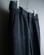 "PRADA" Wool cotton mix navy blue slacks
