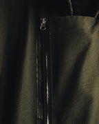 -SPECIAL- "COMME des GARÇONS HOMME" 03AW Asymmetric zip long coat
