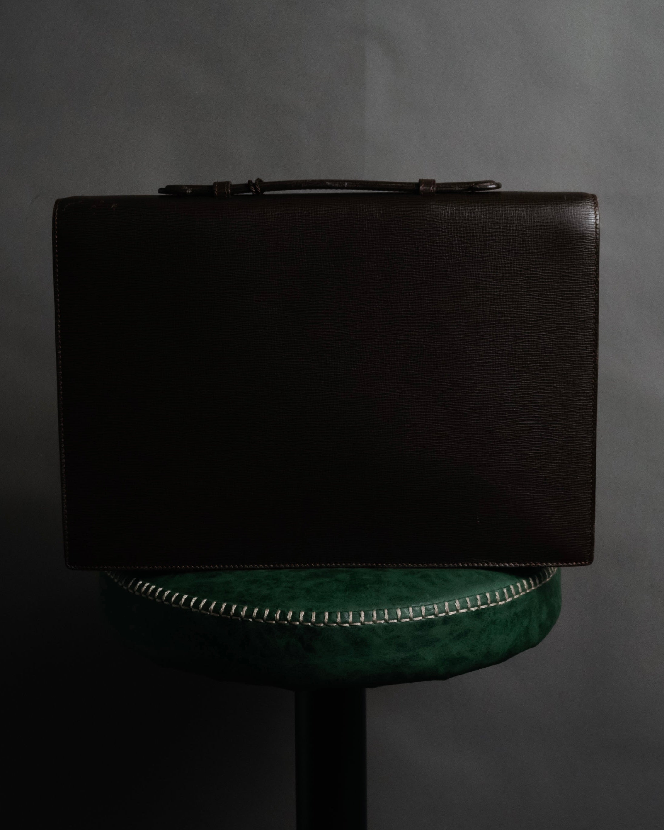 “LOEWE” 90’s Heritage anagram lock briefcase