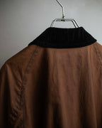 "COMME des GARCONS HOMME"
03AW corduroy collar design stand collar long coat