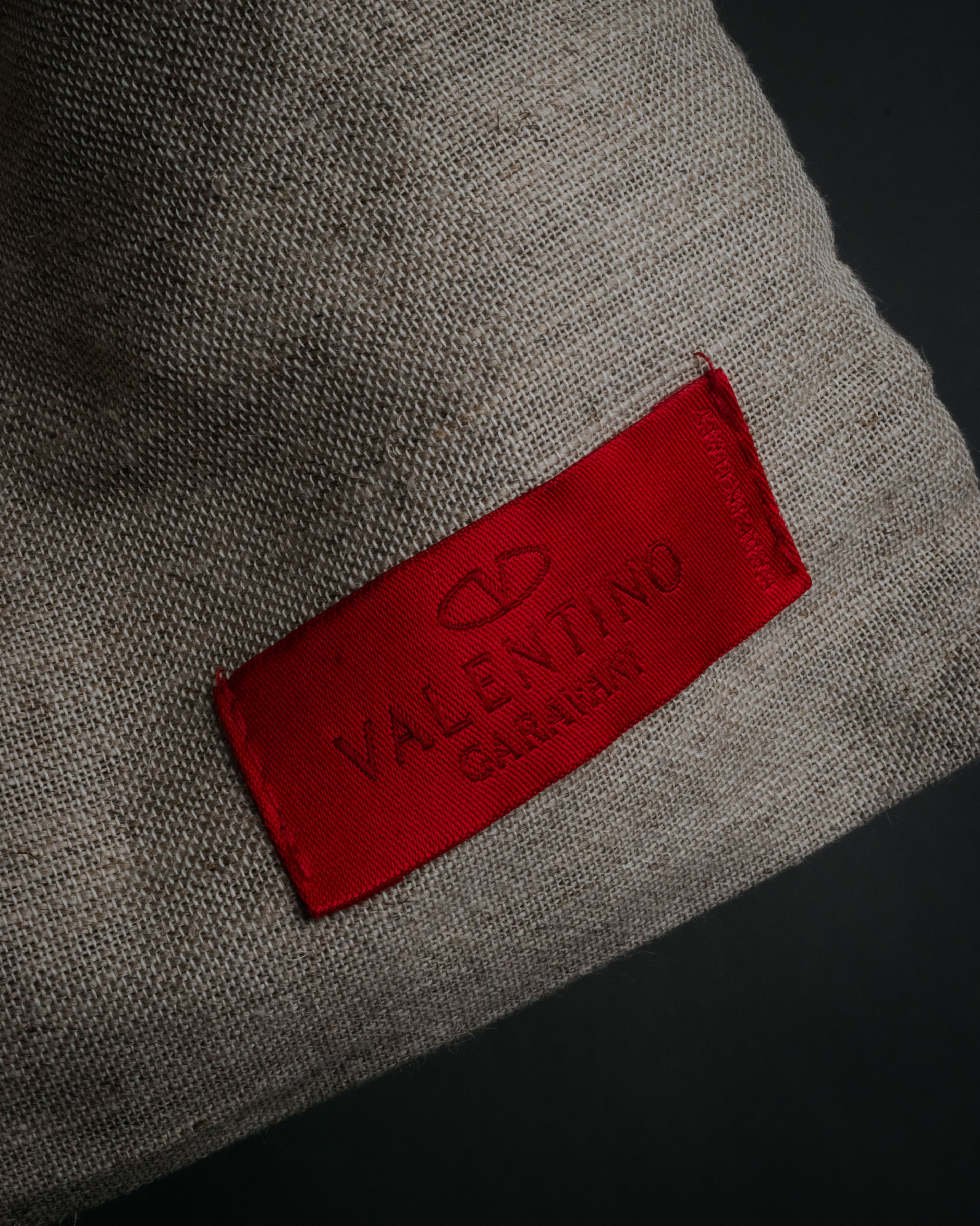 “VALENTINO GARAVANI” 2010’s Crystal embellished tassel cord belt