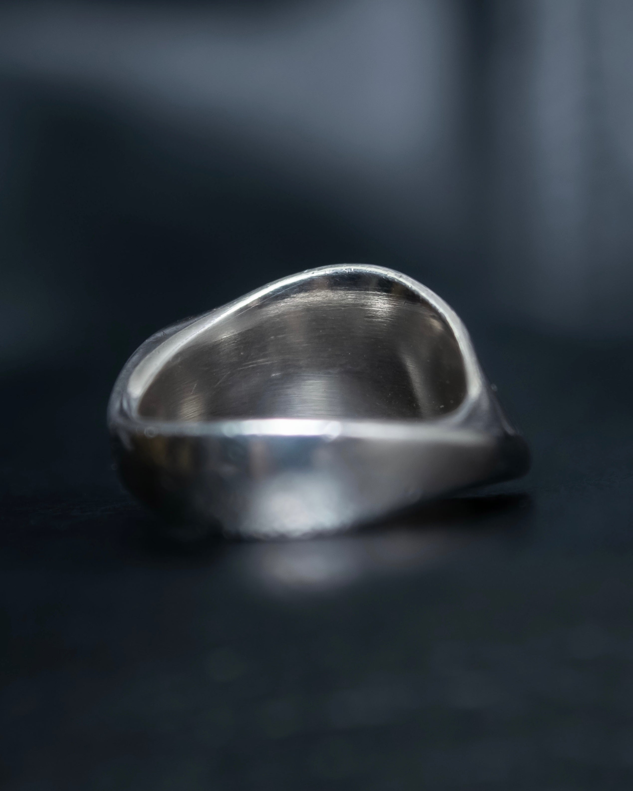 “Georg Jensen” Twisted shape silver ring