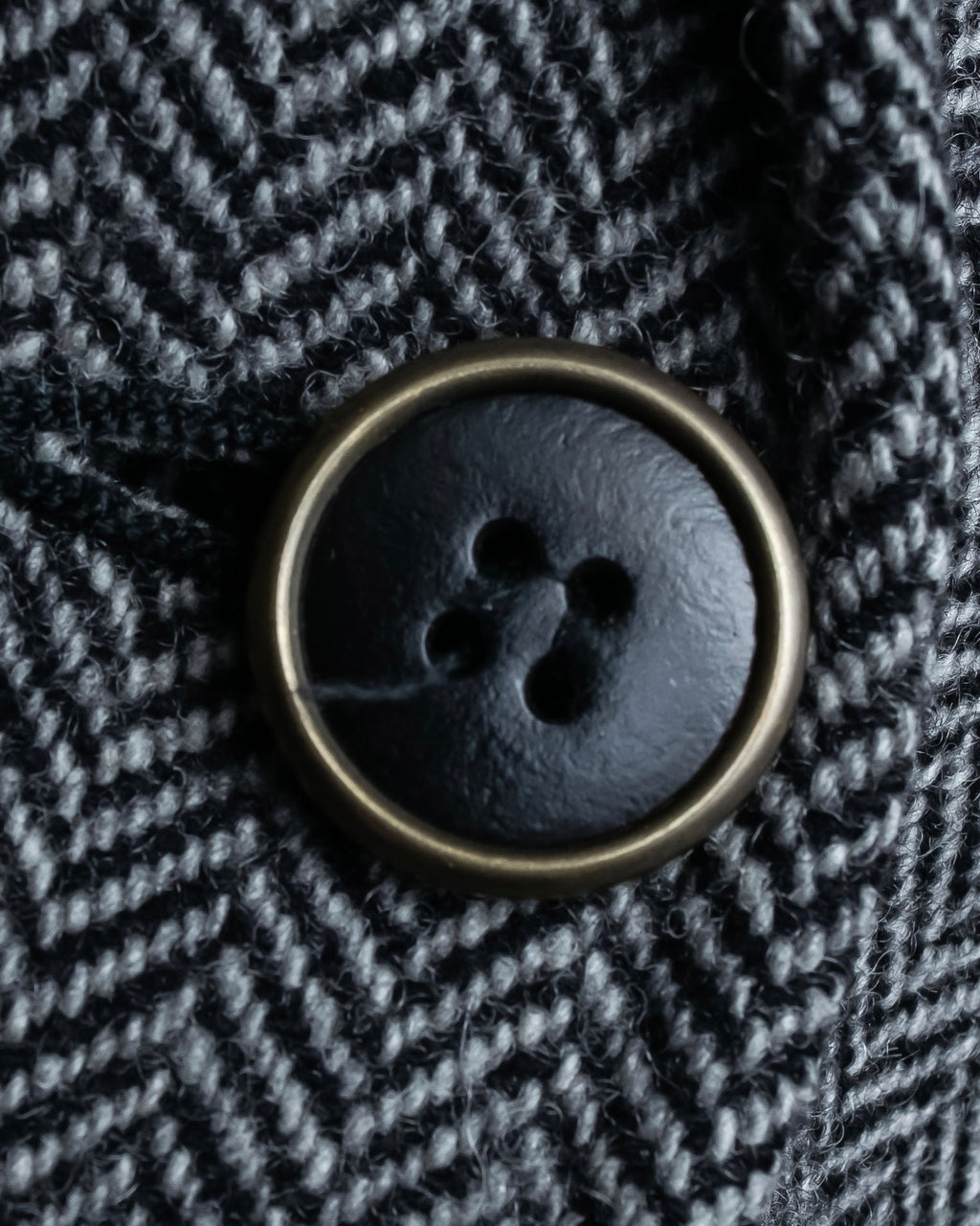 "Weekend Max Mara" Notch lapel tailored jacket & semi flared slacks herringbone set up