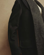 “MOSCHINO” 90’s-00’s wool cashmere tailored long coat