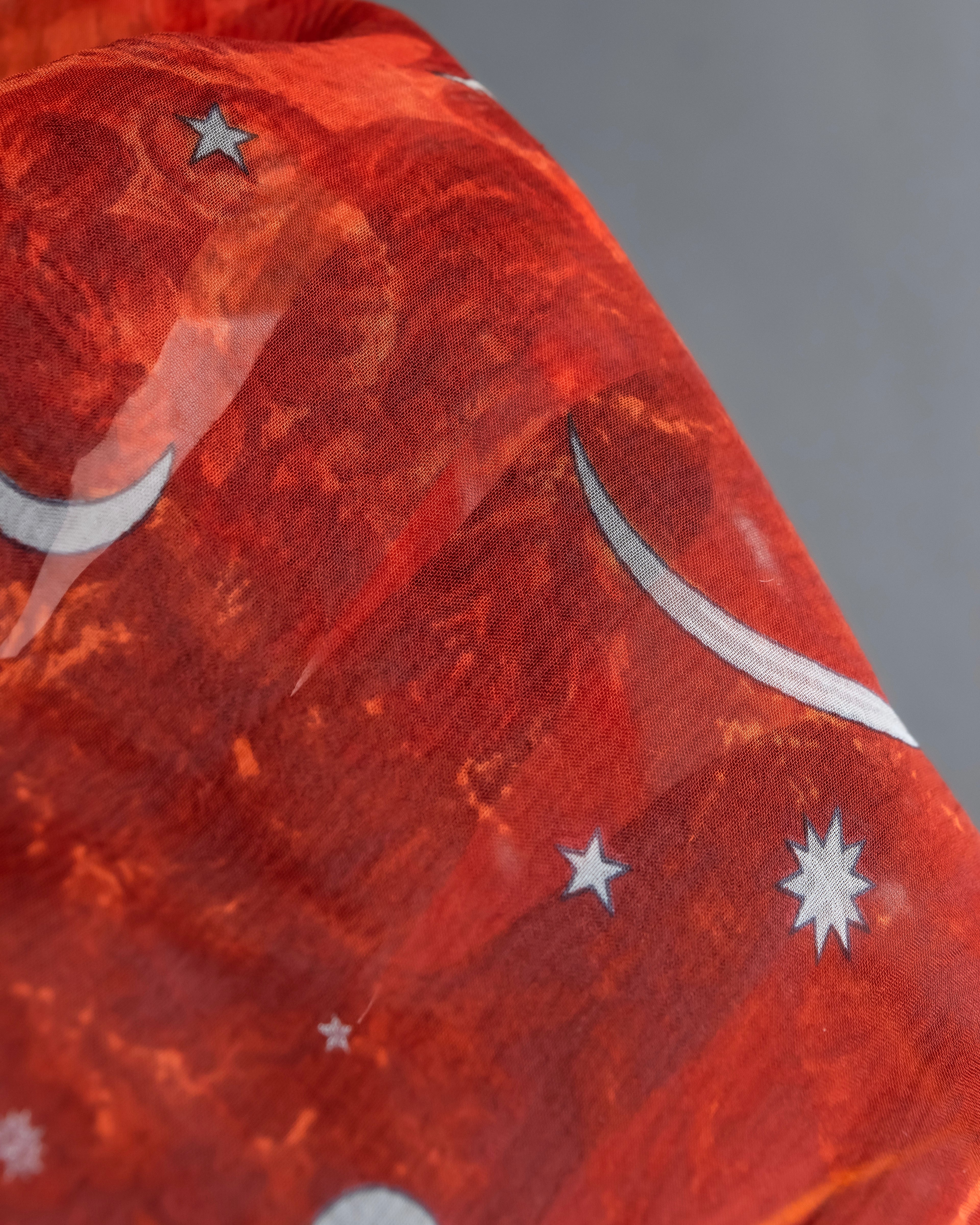 "HERMES" Celestial motif petit carre scarf