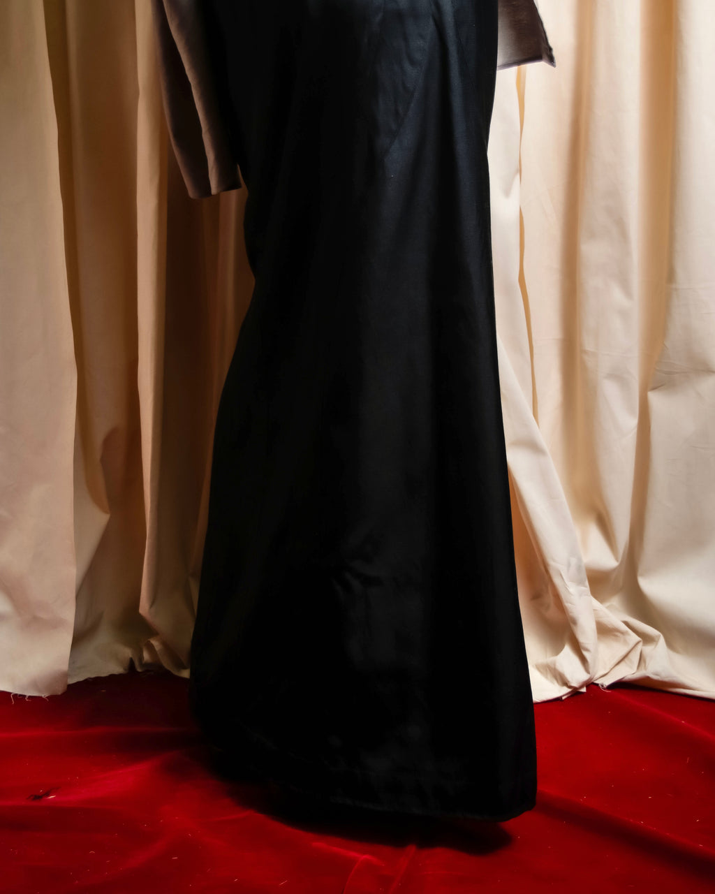 "JEAN PAUL GAULTIER MAILLE FEMME" Side panel design flared skirt