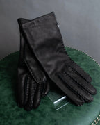 "Antonio Murolo" Deerskin signature leather gloves