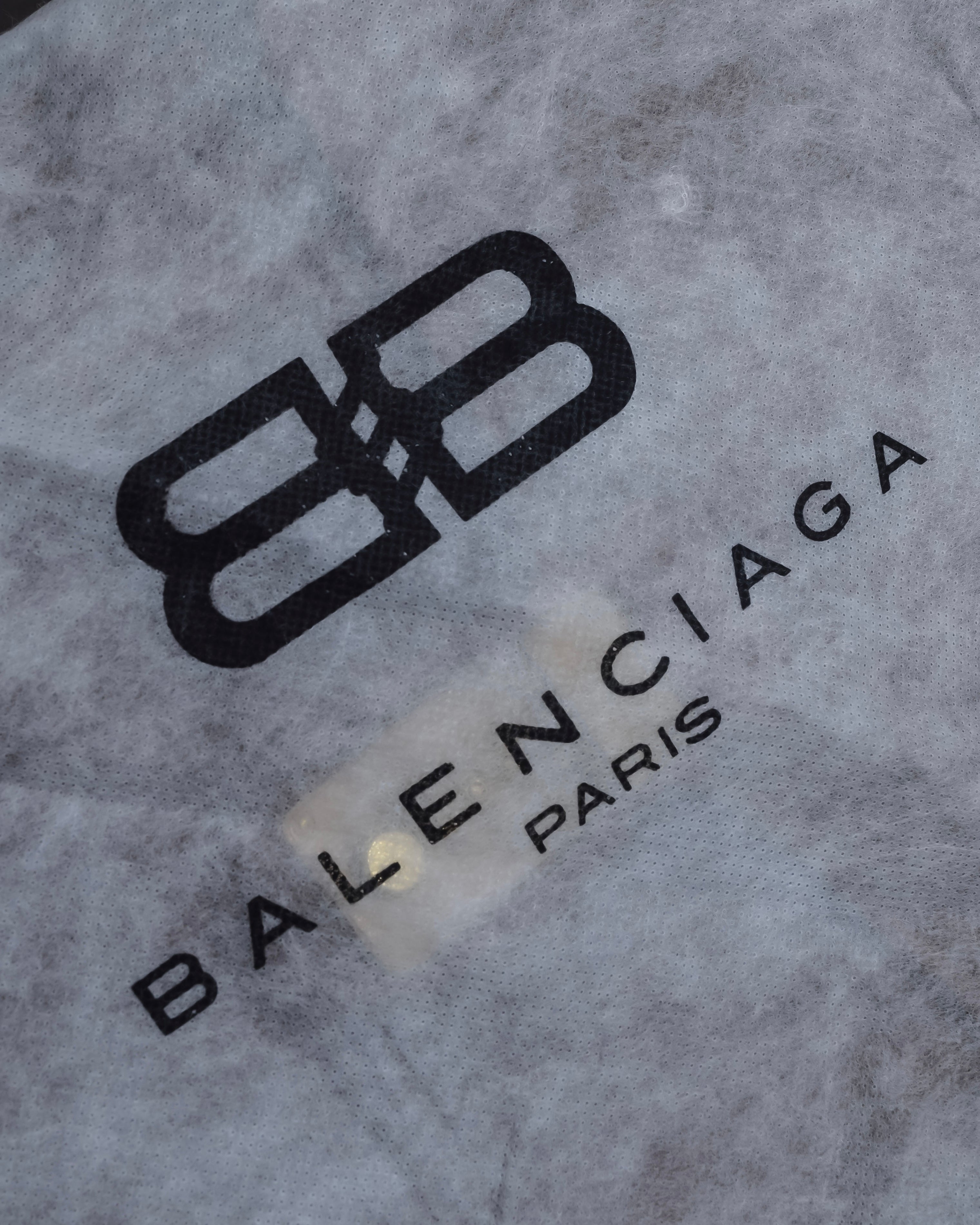 "BALENCIAGA" Water repellent flap square leather bag
