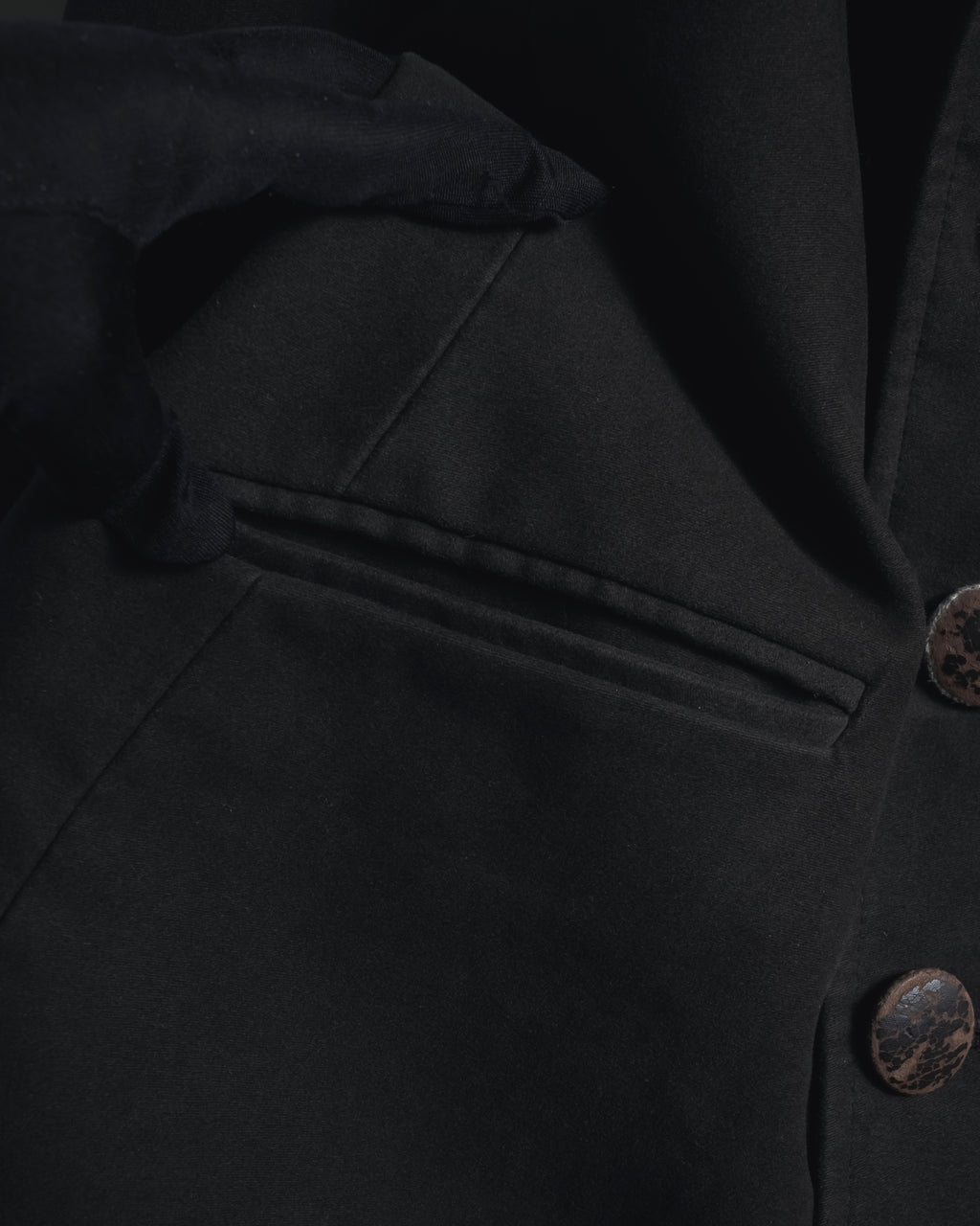 "ETRO" 08AW graphic-lined double-breasted coat